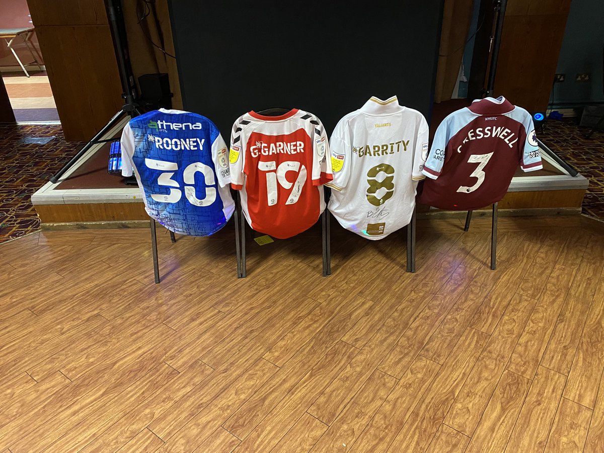 Auction over, thank you so much for all involved 

Rooney - £100 <a href="/SFTO_pod/">⚽️🎙Straight From The Off🎙 ⚽️</a> 
Garner - £100 <a href="/ryanreggie9/">ryan whitcomb</a> 
Garrity- £200 <a href="/GerryPa58469722/">Gerry Patrick</a> 
Cresswell - £225.50 Tony Dowd