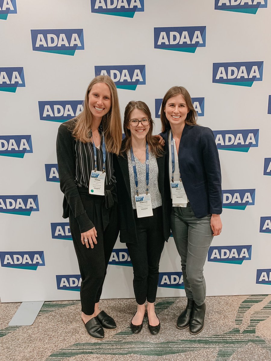 Having a great time at #ADAA2022! It’s an excellent conference for students and early career folks - many opportunities for networking and mentorship (and a good amount of free food). Looking forward to prioritizing it in future years!
