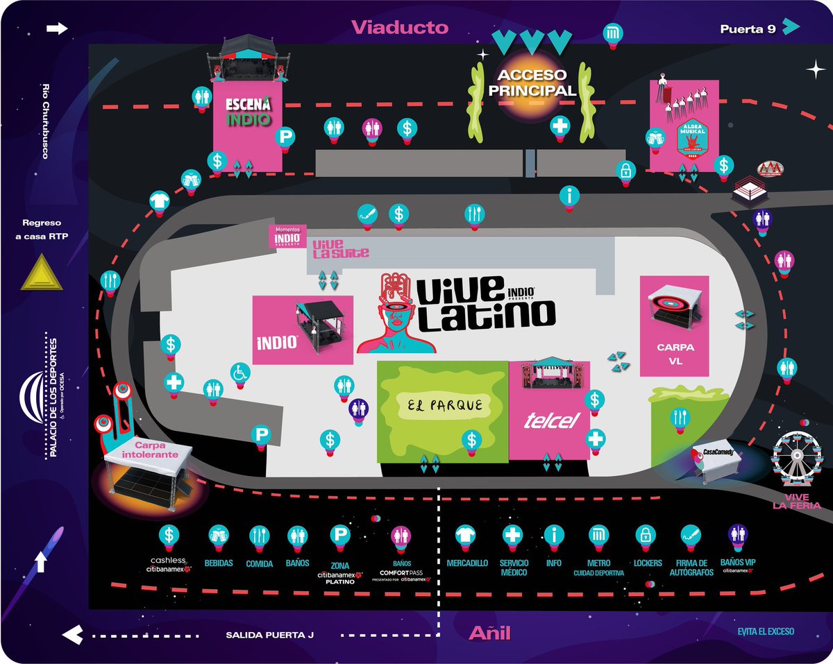 DisidentteUrb's tweet photo. Listos para disfrutar el @vivelatino!!! 🤟🏻🎤🎸🎶
Checa el Mapa y los Horarios por día.
Qué bandas a ver?
#ViveLatino
#ViveLatino2022
#VL2022
#VL22 https://t.co/nOU21XClEw