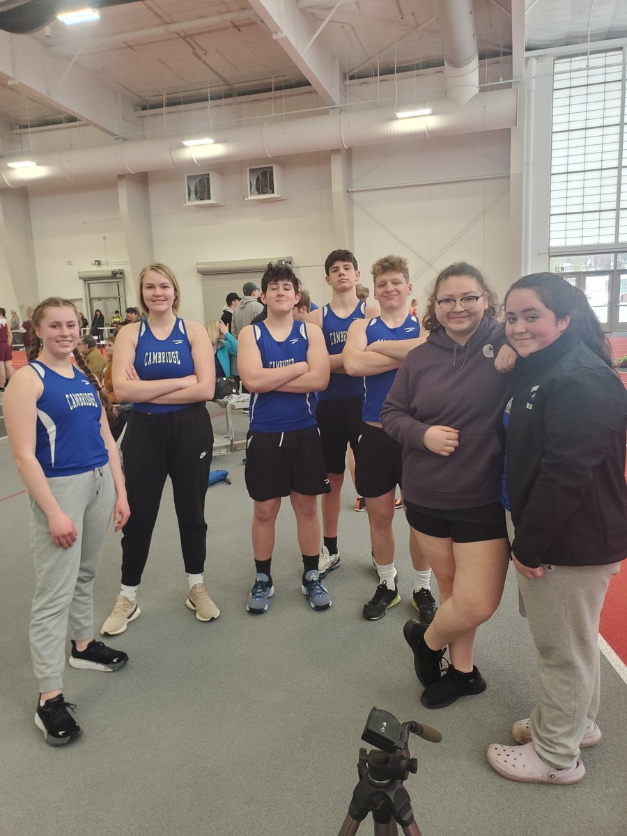 CambridgeTrackF's tweet photo. https://t.co/3xwTMQYTVb 
Deerfield/ADE Meet results - Boys take 4th; Girls - 8th - Many Top 3 medal winners - great team effort! https://t.co/O1B3qT2LEV