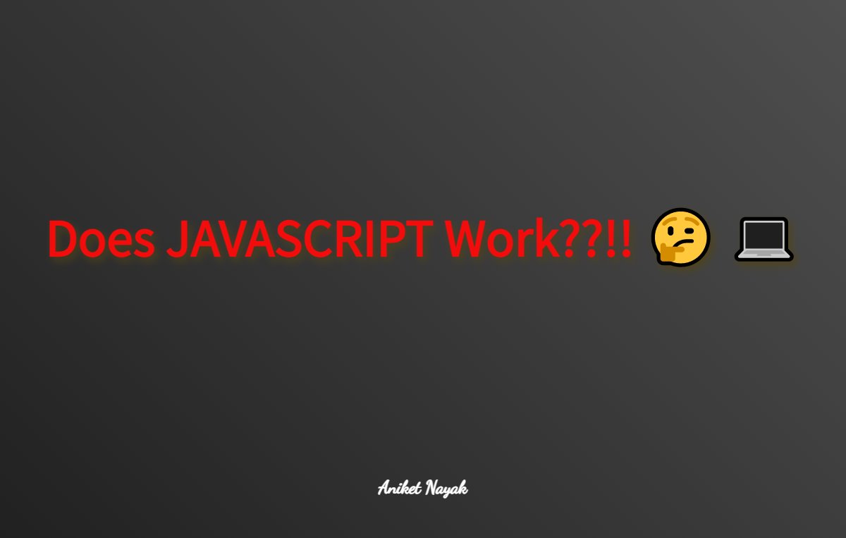 aniketnofficial's tweet photo. How Does JAVASCRIPT Work??!! 🤔 💻 

🧵 ⬇️ 
.
.
#js #javascript #jsengine #jstips #howitworks #coding #programming #jsdeveloper #javascriptdeveloper #100daysofcode #webdevelopment https://t.co/YBiNezTA6T