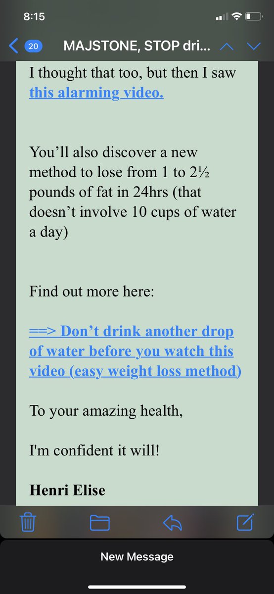 maipebble's tweet photo. whenever people ask me how i began my health journey, i tell them it started with an e-mail that changed my life forever https://t.co/D2PINdwj5N