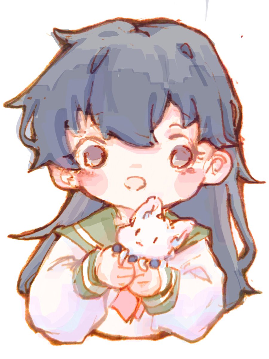 n8nedzu9UKi5vUx's tweet photo. ✨#犬夜叉日暮戈薇 
✨#InuyashaKagome

【约稿作品🌸抱着狗勾的少女】
作者：异鯉 https://t.co/0QlwtPYRlu