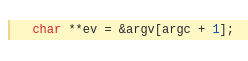 I_am_the_Carl's tweet photo. Today I learned that libc gains access to environment variables by intentionally stepping past the end of the argv array and assuming the environment variable list will just be there. https://t.co/nUcTvz8e3T