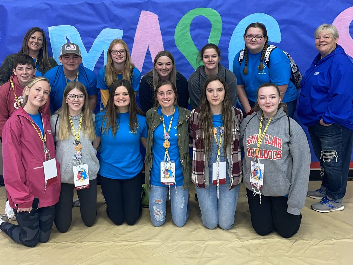 stcstuco's tweet photo. TOTALLY TUBULAR weekend @MASCstuco State Convention going BACK TO OUR FUTURE! Our AWESOME student leaders had a RAD time of motivation, training, idea sharing, 80’s music, & so much more with all our COOL #MASCstate2022 friends! https://t.co/E9k093aCag