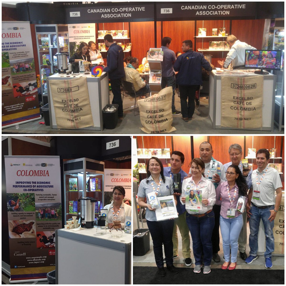 Cannexion's tweet photo. @robertovelezv Felicitaciones!
Celebramos 5 años d la participación d 8 cooperativas en feria @SIALCANADA @CanadayColombia @CarolineAlb_CAN 
Perentorio consolidación d consejos regionales autoreguladores d calidad @juangobotero @ProfeLRodriguez @CONSA_Colombia @JulianaVillegas @MinAgricultura https://t.co/DRKA6rjuIs