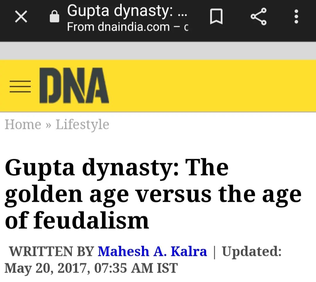 mckalra's tweet photo. An article on the 'Gupta Golden Age Debate written by me and published in the DNA Newspaper in 2017

https://t.co/Bc7a1i0MKX

#ancientindia #gupta #guptadynasty #coins #numismatics #history #culture #indianculture #ancientcoins https://t.co/7REOO8BV99