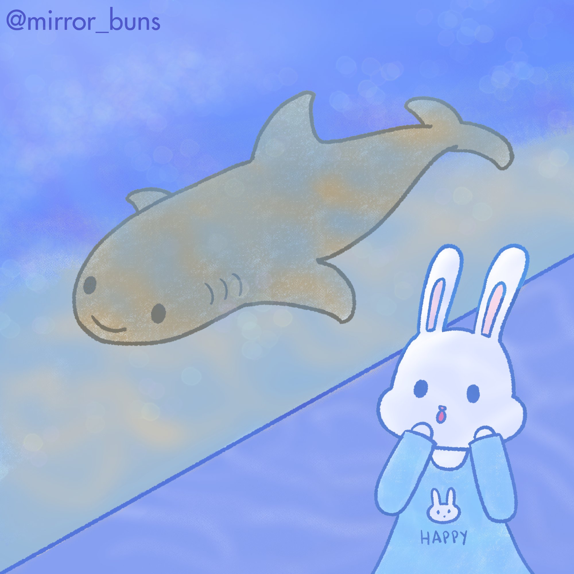 Mirror Buns Quien Es El Fuuu Esta Descansando En La Arenita Es Un Tiburon Se Ve Tranquilo Eso Chi Who S This Fuuu He S Resting On The Sand It S A Shark