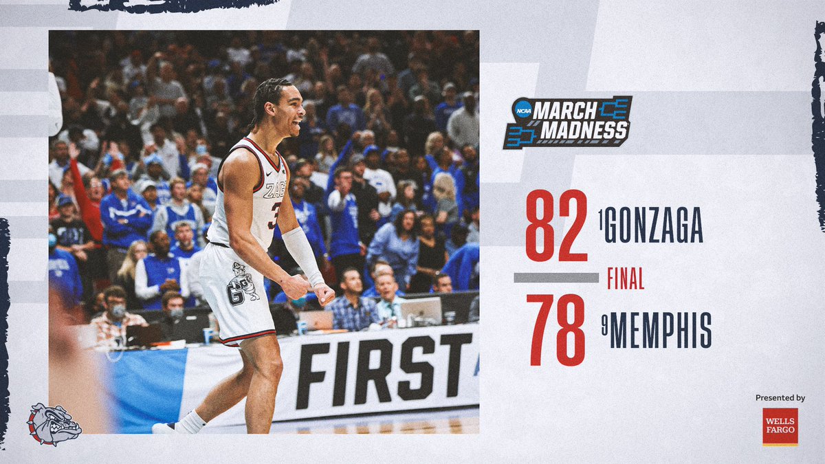 ZagMBB's tweet photo. Exhale. ZAGS WIN ‼️

@WellsFargo x #UnitedWeZag https://t.co/w7GHFwrdEf