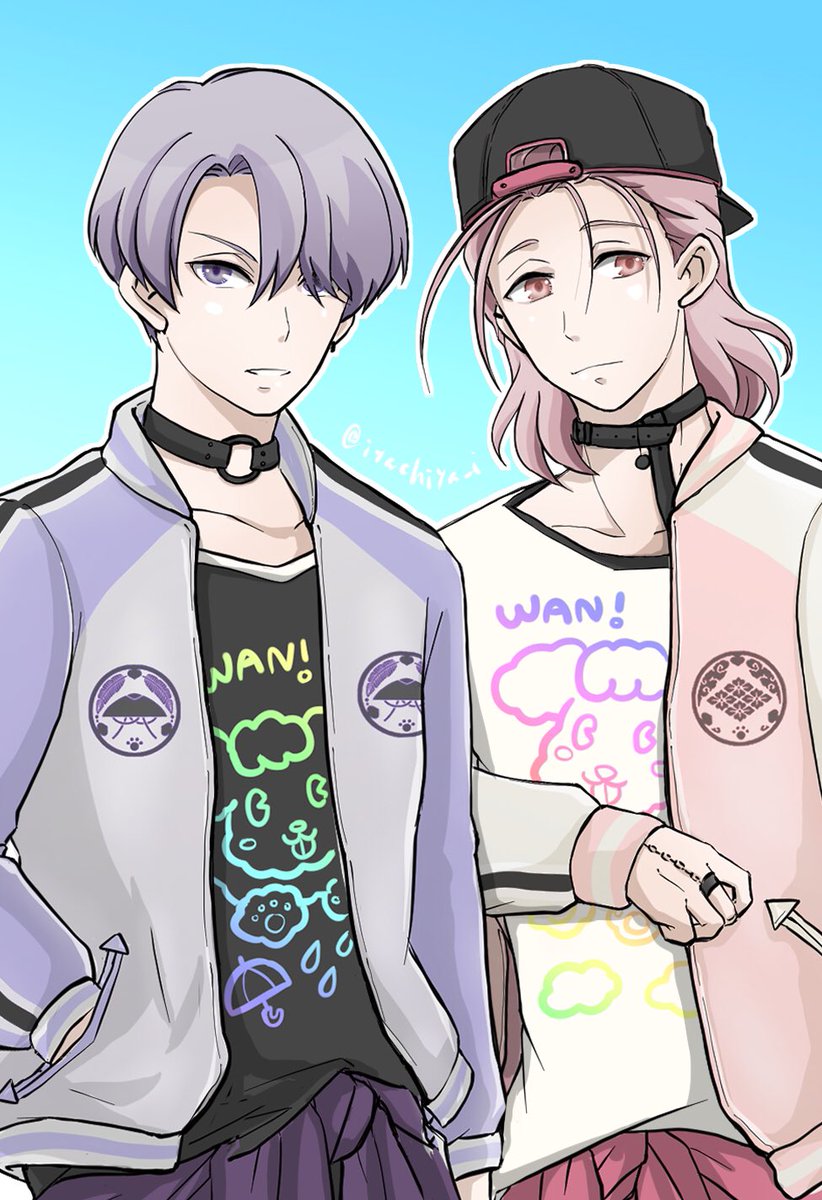 #みなさん去年の今頃はどんな絵描いてましたか

多分このへん。春物のわんわんなど。 