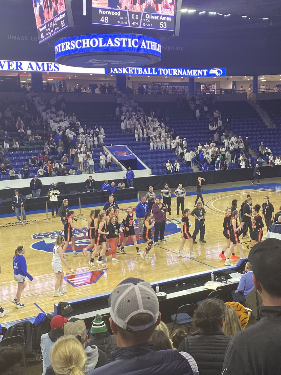 State Champs baby 🖤🧡🤍🏀. Congrats to our amazing girls basketball game