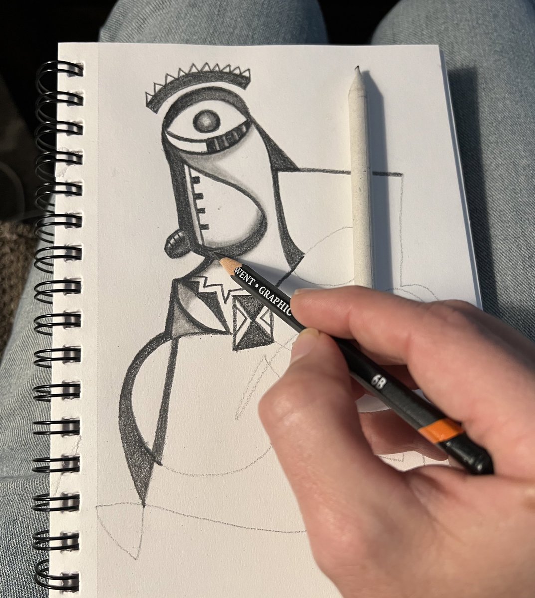 jasonlchambers's tweet photo. Since becoming a full time artist, I very rarely sketch any more just for the fun of it. Every time I put pen to paper, I have a purpose. Tonight I’m sketching for fun while laying on the couch watching a Ryan Reynolds movie. 
Happy Saturday night. #artist #artist #sketch https://t.co/czcoW4vAGe