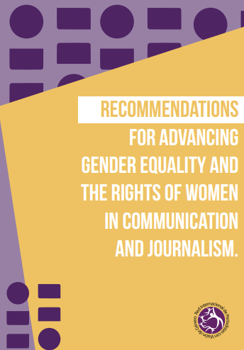 redpergenero's tweet photo. #Campaign #MujeresPeriodistas #JournalismEquality #ChapterJ
⚠️ The Decalogue prepared by the #RIPVG establishes in its scope of action on violence against journalists that the media must guarantee safe spaces free of violence.
➡️ https://t.co/pftbd1SZOZ https://t.co/4gIqYZBDBG