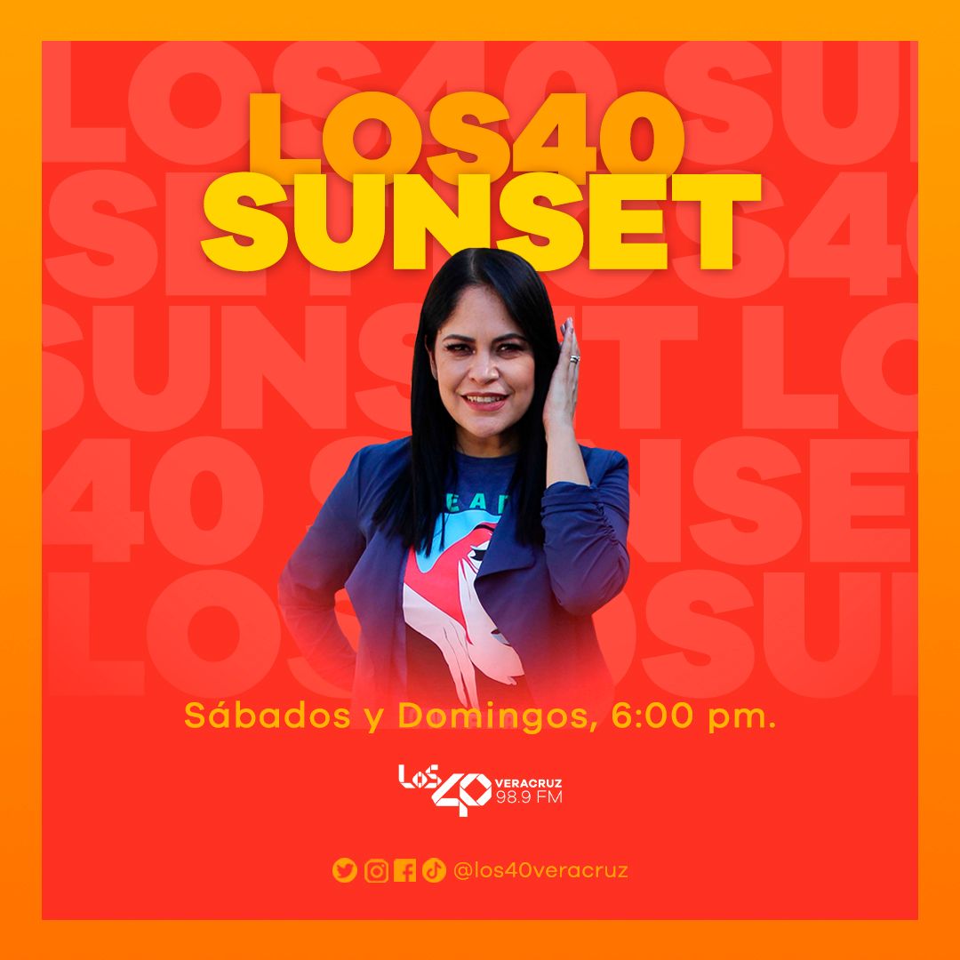 Los40Ver's tweet photo. 📢A partir de este momento disfrutas de los éxitos de #LOS40 en versiones exclusivas 😎 en compañía de 🤩 @claudiachavezfm #LOS40Sunset 6:00 a 10:00 PM escúchalo en 📻#LOS40Veracruz 98.9 FM https://t.co/zCuR0GT2Th