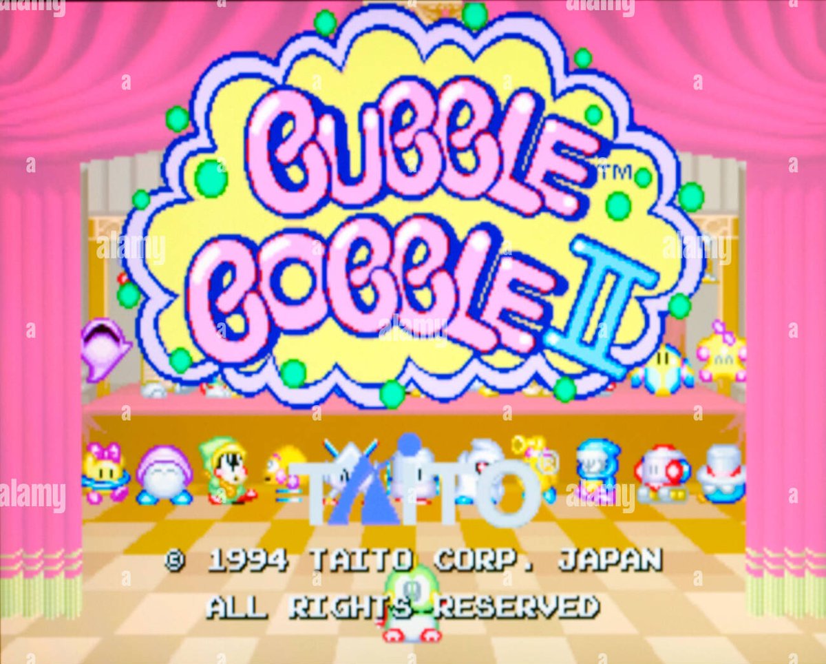 Wolfister_'s tweet photo. Hoy vamos en #1Juegopordia con un #Arcade que no conocí en la época de los recreativos, os hablo de #BubbleBobble2. Siguiendo la línea de la primera parte, pero con gráficos mucho mucho más detallados y bonitos. Hace ya un tiempo le di en Mame, pero yo me quedo con el primero. https://t.co/O6ntoXw4HQ