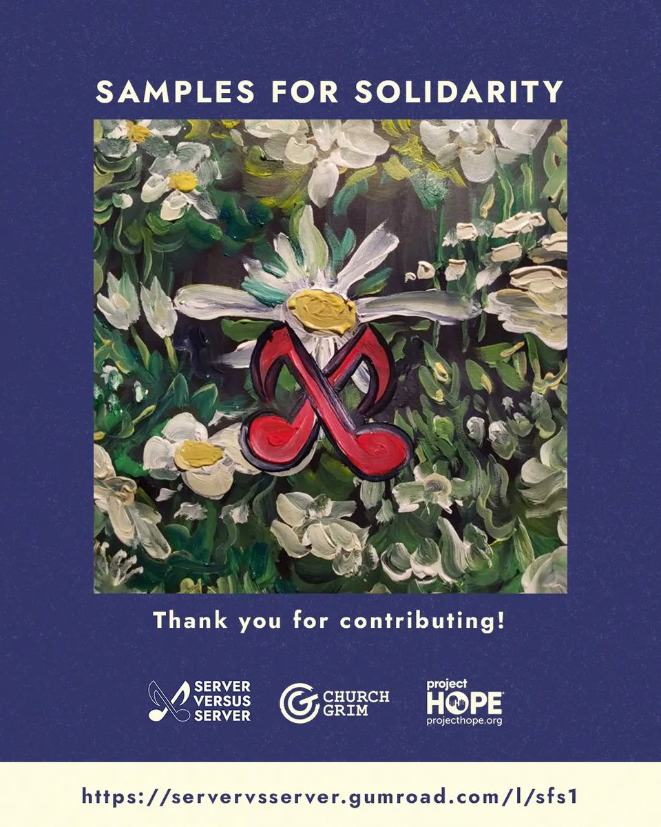 servervsserver_'s tweet photo. Applications are now closed! In the meantime, you can submit EP theme suggestions at https://t.co/bQkfxRdzvr
Join us next week on Twitch!
Thank you also to everyone who contributed and donated to the Samples for Solidarity pack!
#svs #servervsserver #fundraising https://t.co/ZSdd9J0RPS