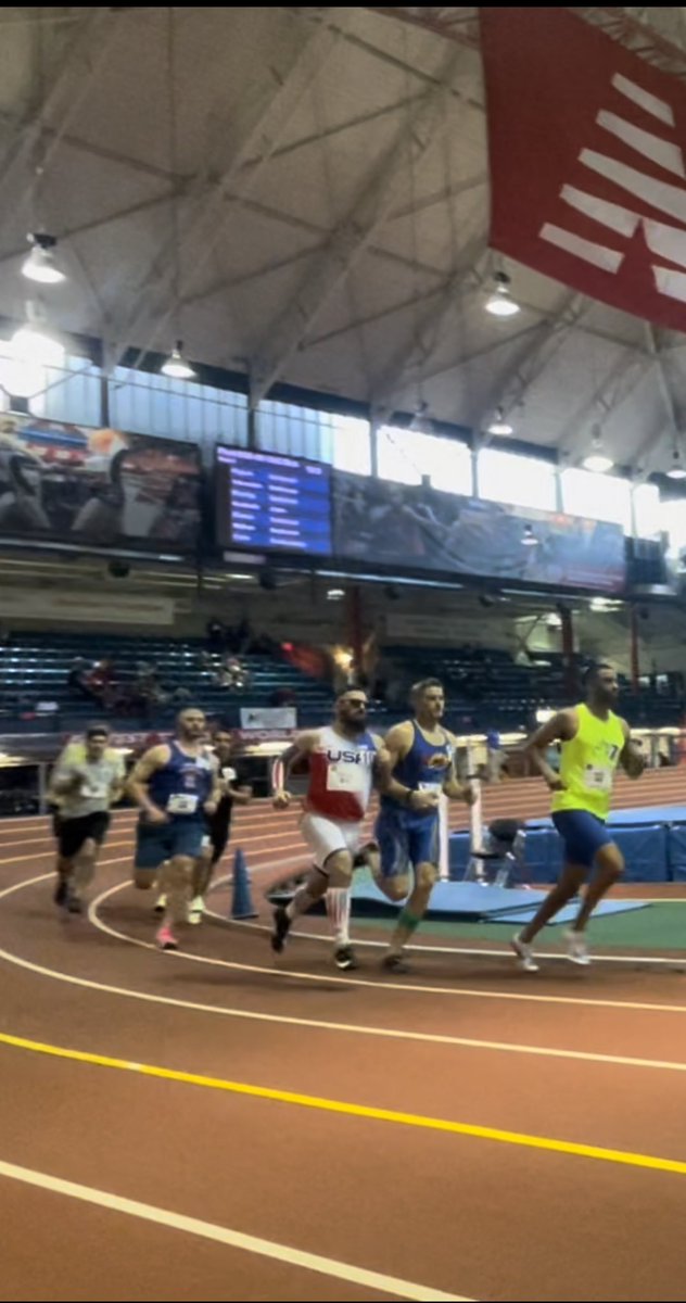 1000m 4:47.98 21 points #pentathlon #usatfmasters <a href="/USAMastersTrack/">USATFMasters</a>