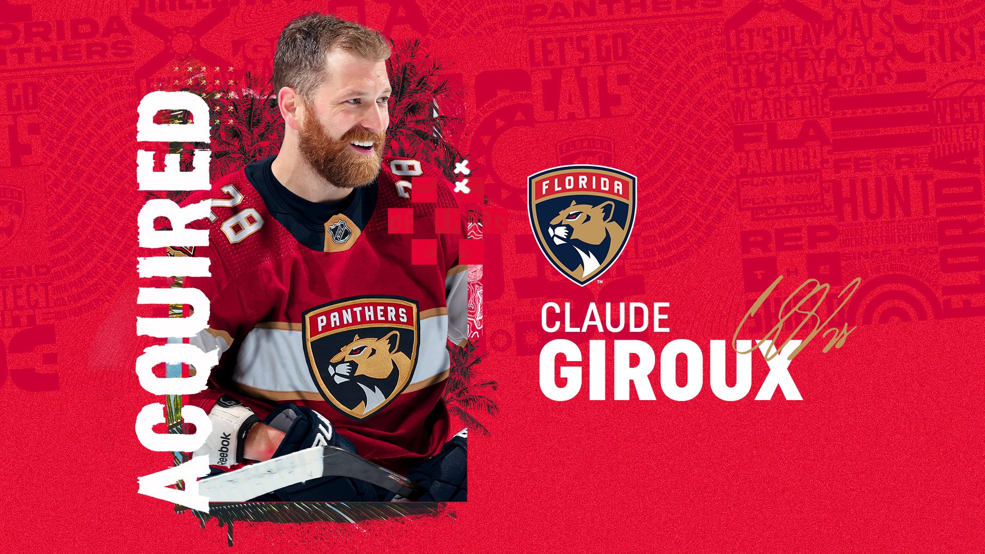 Claude Giroux Traded to the Florida Panthers