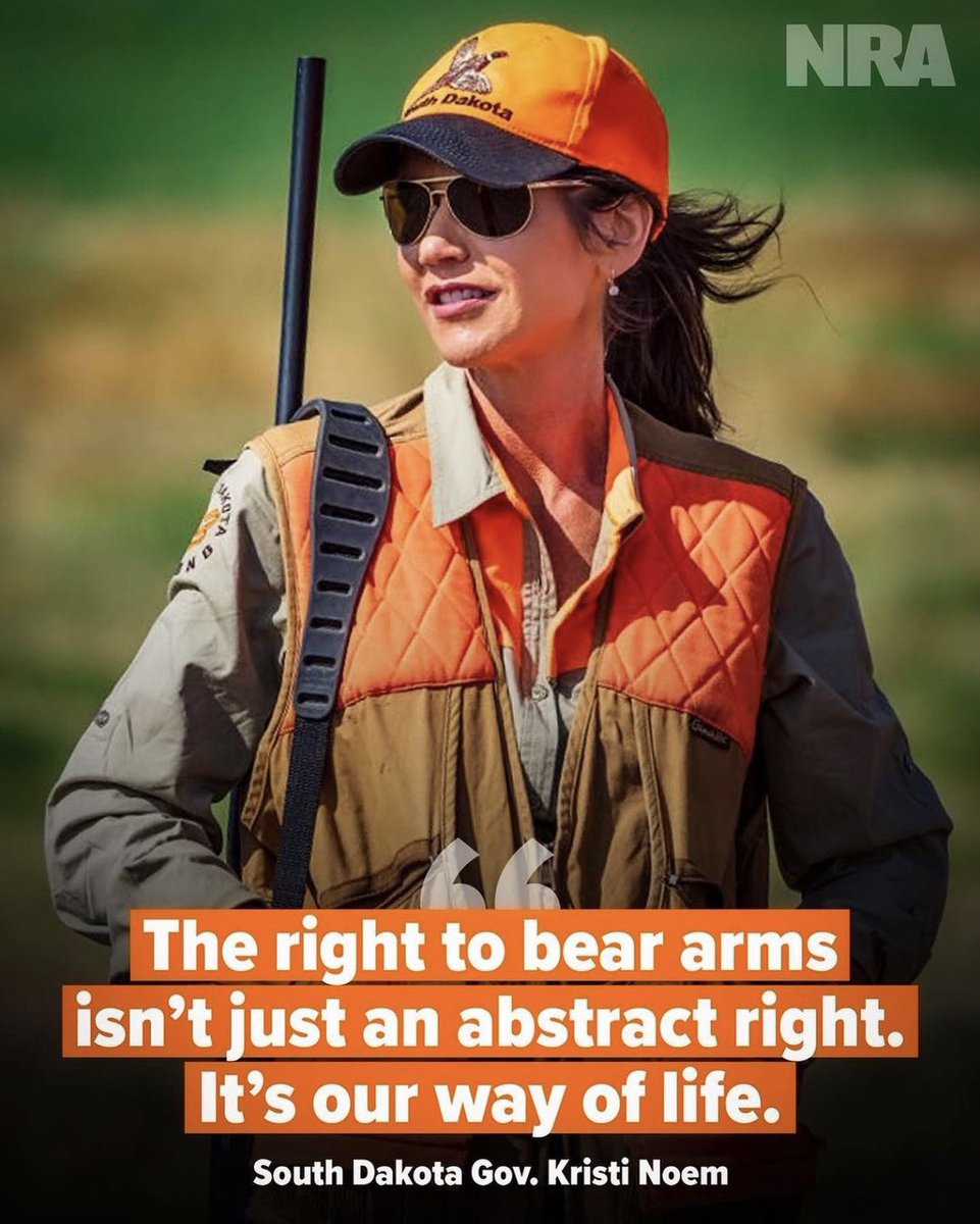 NRA's tweet photo. FACT CHECK: TRUE ✅🇺🇸 @KristiNoem https://t.co/pyIxDGplba