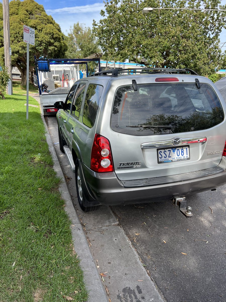 chloebloem's tweet photo. @MonashCouncil Parking issues in Hughesdale on weekends. Permit space taken by cars with no permits. Also, are boat trailers on the street ok? Takes up a lot of space in a narrow street… https://t.co/OF67vgcKRg