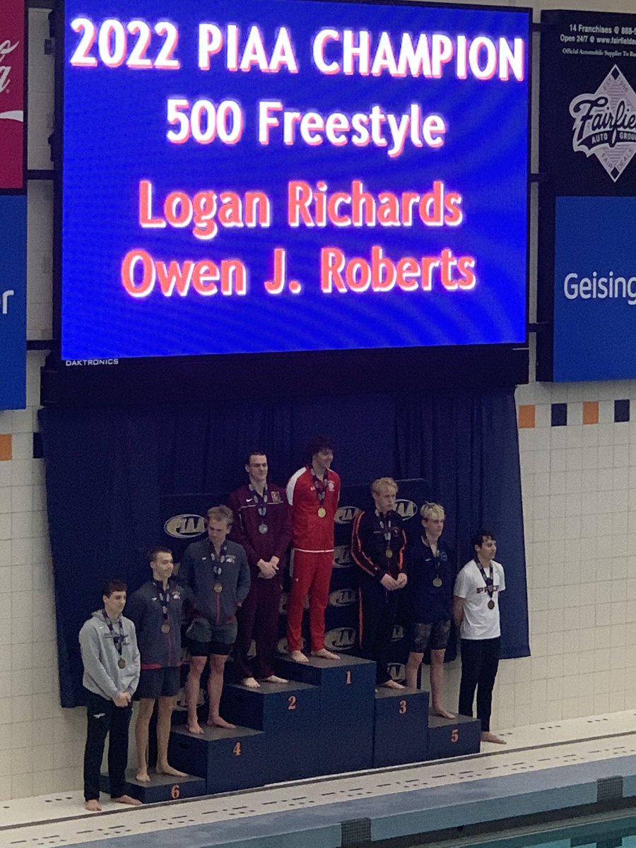 PA STATE CHAMPION 500 Freestyle 4:26.93. ALL AMERICAN <a href="/PASwimming/">PASwimming.com</a> <a href="/PaPrepLive/">PA Prep Live</a> <a href="/AthleticsOjr/">OJRAthletics</a> <a href="/OJRHS/">Owen J. Roberts High School</a> <a href="/PacTenSports/">Pac 10 Sports</a>