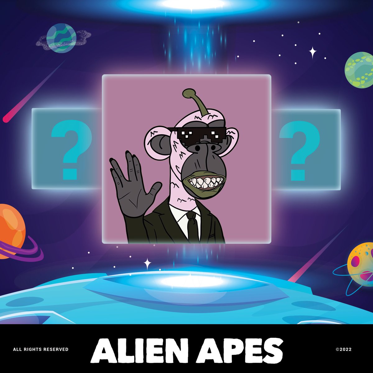 Alien Apes (@alienapesnft) on Twitter photo The Alien Apes are almost ready for take offβ¦ π
Giving away 100 WHITELIST spots on this Tweet!
- Follow <a href="/AlienApesNFT/">Alien Apes</a>
- LIKE & RT
- Tag 3 Friends The Alien Apes are almost ready for take offβ¦ π
Giving away 100 WHITELIST spots on this Tweet!
- Follow <a href="/AlienApesNFT/">Alien Apes</a>
- LIKE & RT
- Tag 3 Friends
