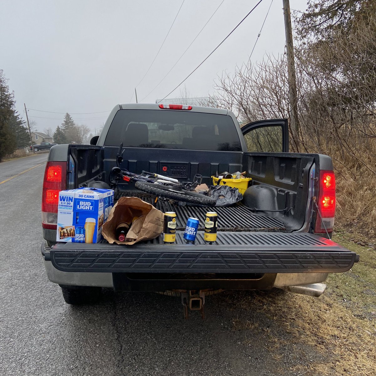 LeedsOPP officers stopped this vehicle for speeding on Howe Island Drive, HoweIsland. Tickets issued for driving 104km/hr in a posted 60km/hr zone and open liquor. Driver registered a “warn” on the roadside screening device. 3 day DL suspension.