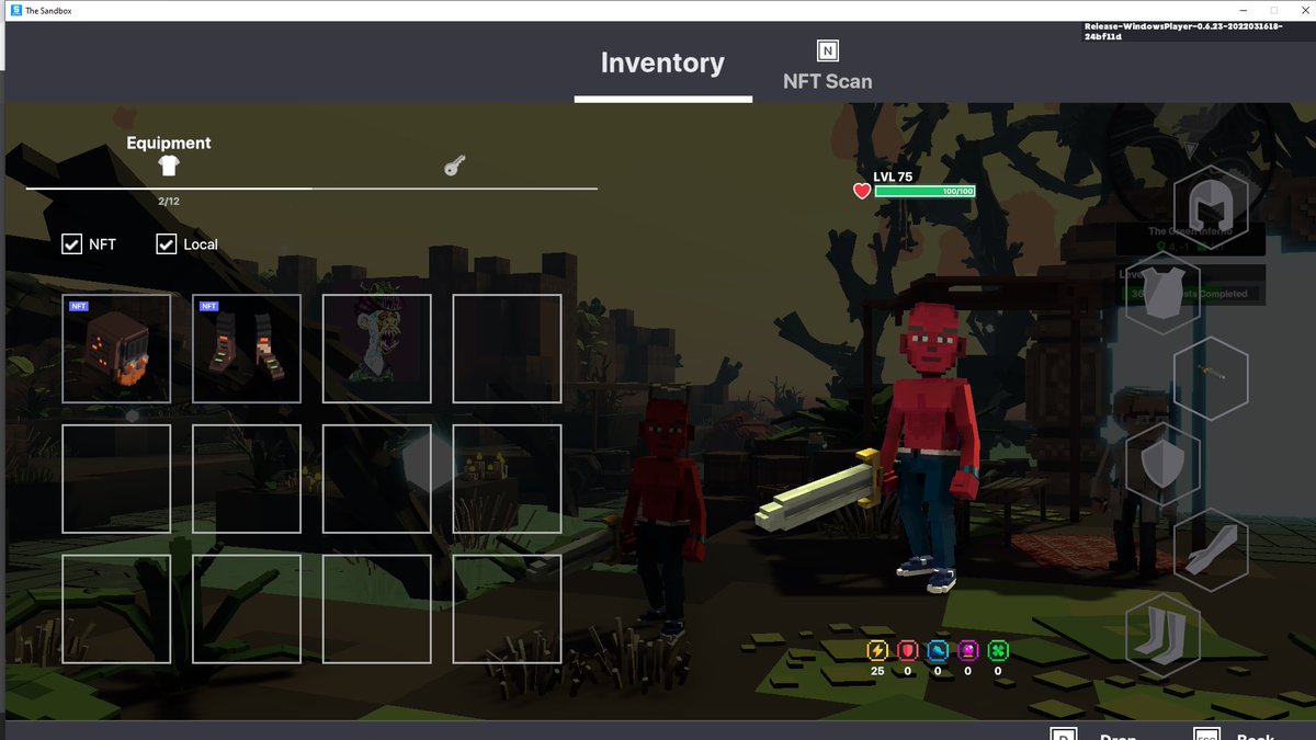 iliailialich's tweet photo. @TheSandboxGame I just participated in the daily #SandboxAlphaS2Contest for a chance to earn up to 1,000 $SAND! Starting March 19 - Gather the equipment. Check out my screenshot below!
👇 #SandboxAlphaS2 monster in the torso xD https://t.co/fVsPI2P1Dn