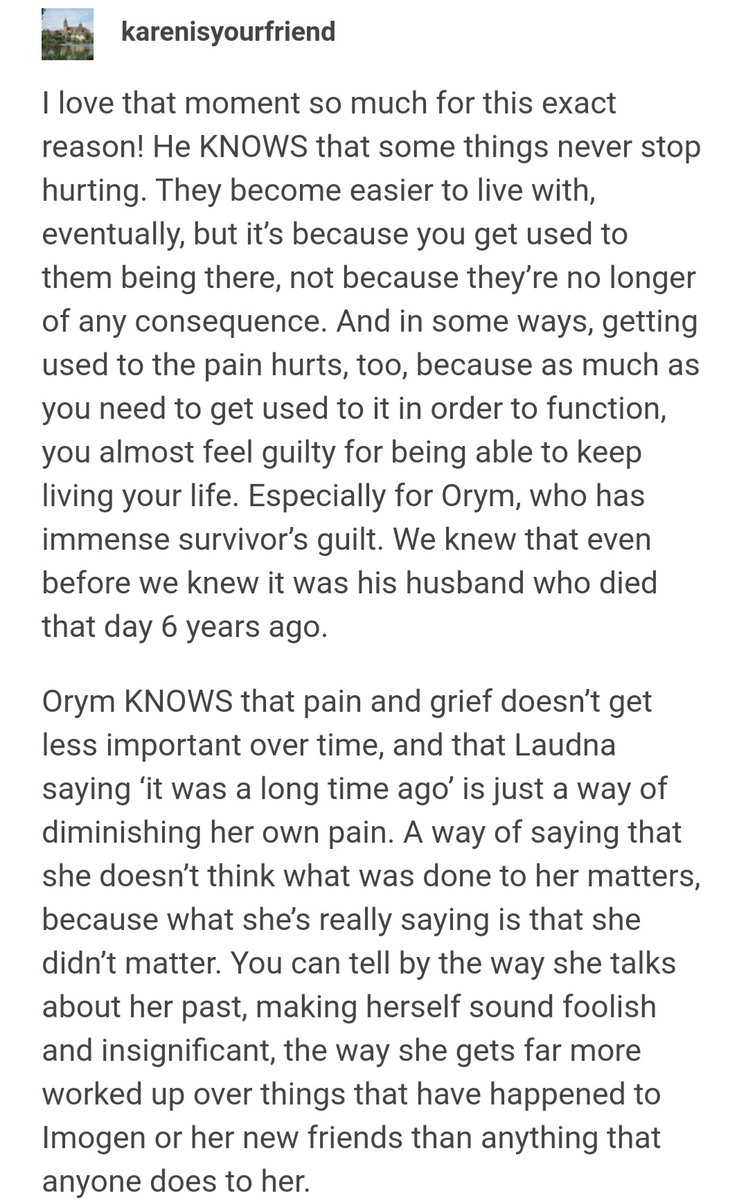 thecosplayannie's tweet photo. #criticalrolespoilers
[1/2] After getting my heart broken by this week's Critical Role episode, tumblr gut-punched me again today: https://t.co/Q6nKtktc93