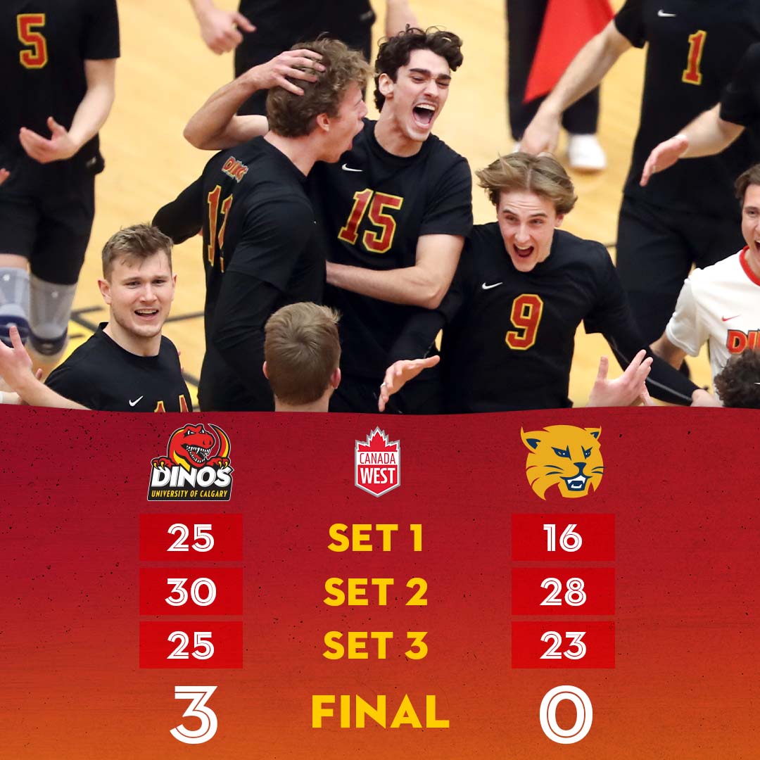 The road warriors sweep past Brandon and are headed back to where their playoff journey began, earning a spot in next weekend's National Tournament in Winnipeg!

#GoDinos