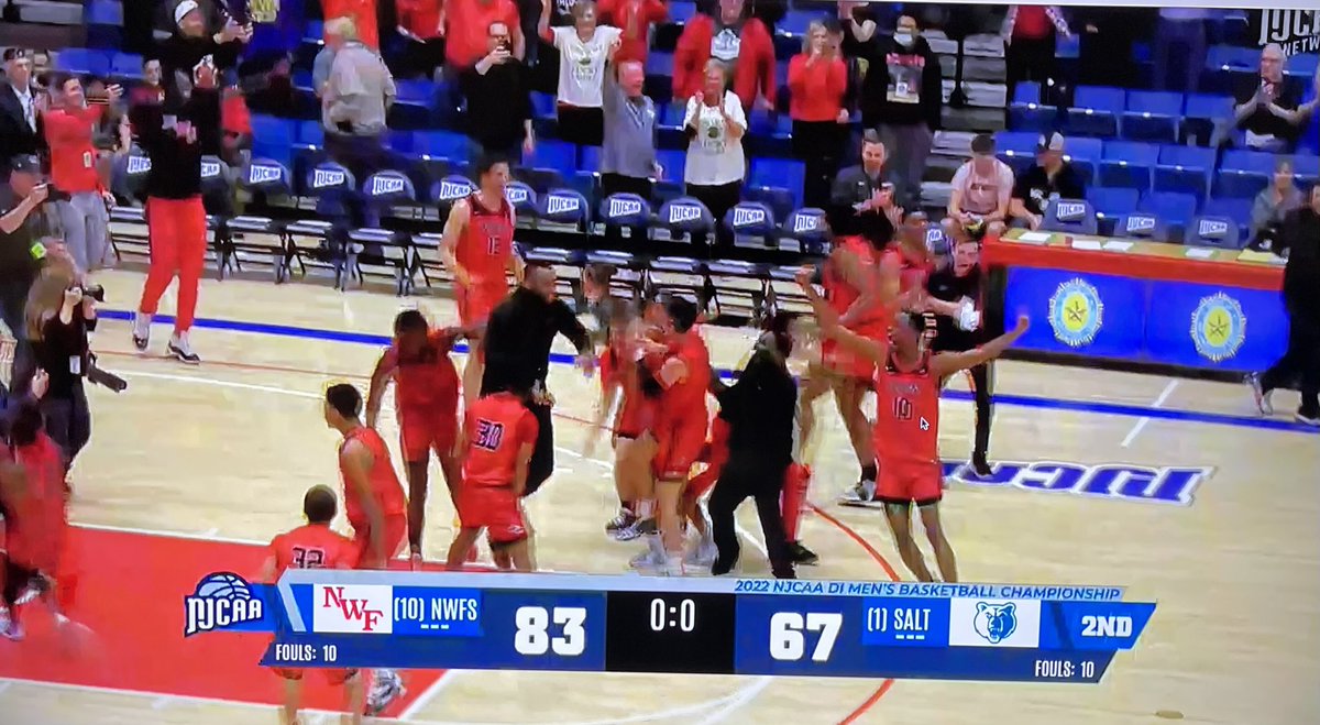 Mel_Ponder's tweet photo. Congrats to @nwfstatecollege - 2022 NJCAA National Champs!! 🎉🎉🎉@DevinStephenson @CoachGreGHeiar https://t.co/n6i49eYkRj