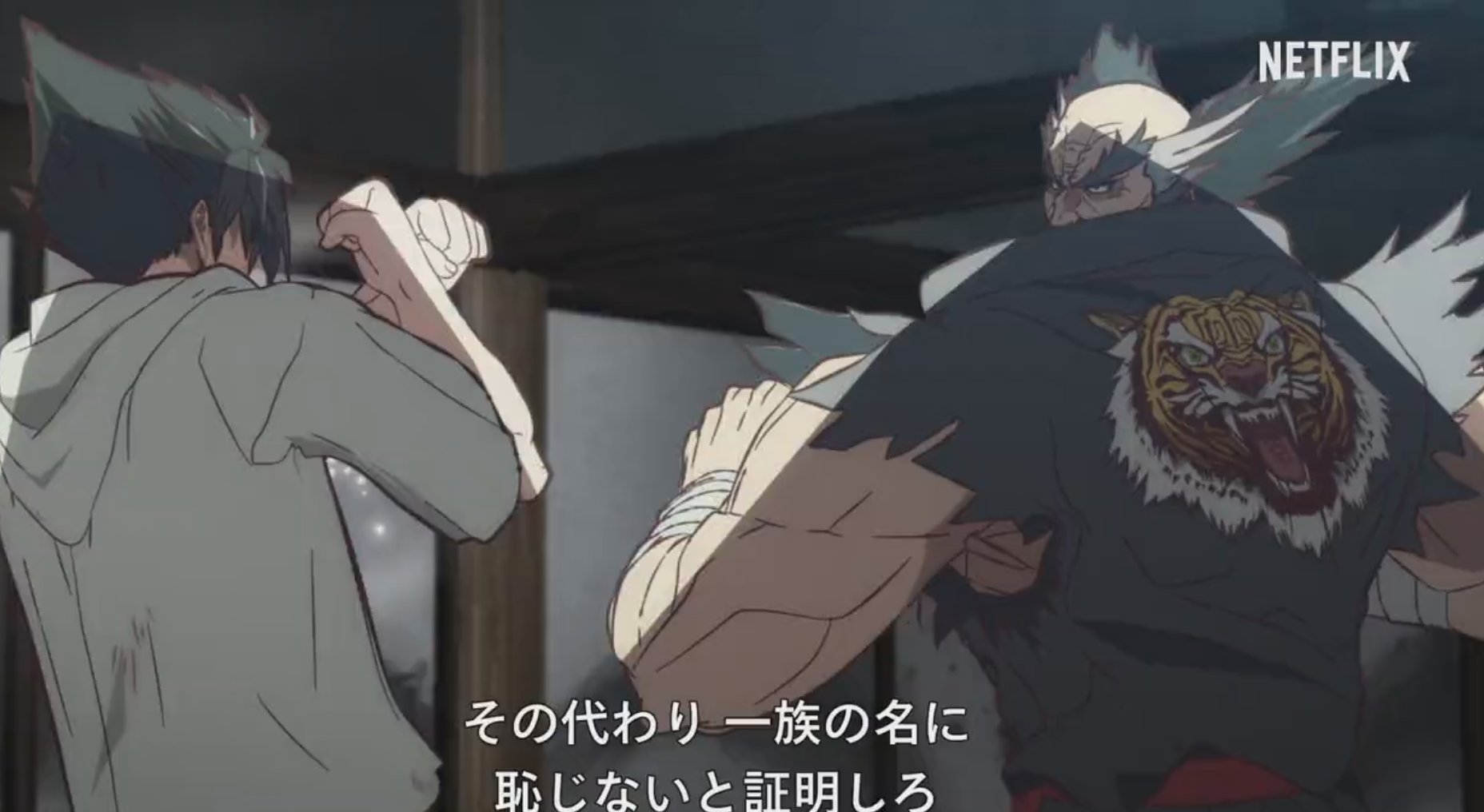 ひとちわ この鉄拳のアニメ 影のつきかたが全部三角で気になってしまうｗ T Co Owk2cuihss Twitter