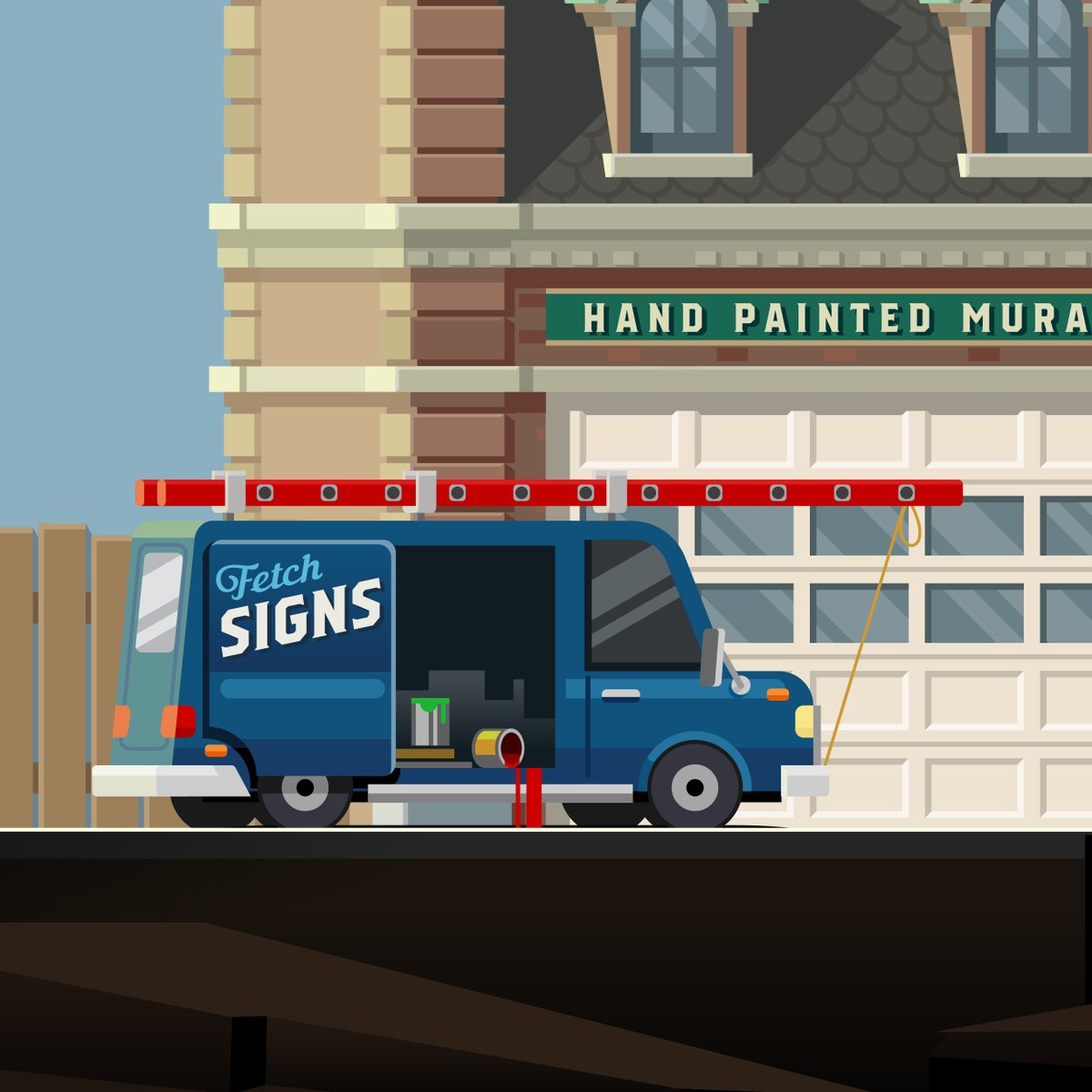 MetroPAWlisNFT's tweet photo. You can't have a sprawling MetroPAWlis without a way to get around.  Check out Fetch's shop truck.  

#IndieGameDev #NFT #indiedev #gamedev #NFTCommunity #NFTartist  #Walldogs #SignArt #CorelDRAW #design https://t.co/F3KbclBHgv