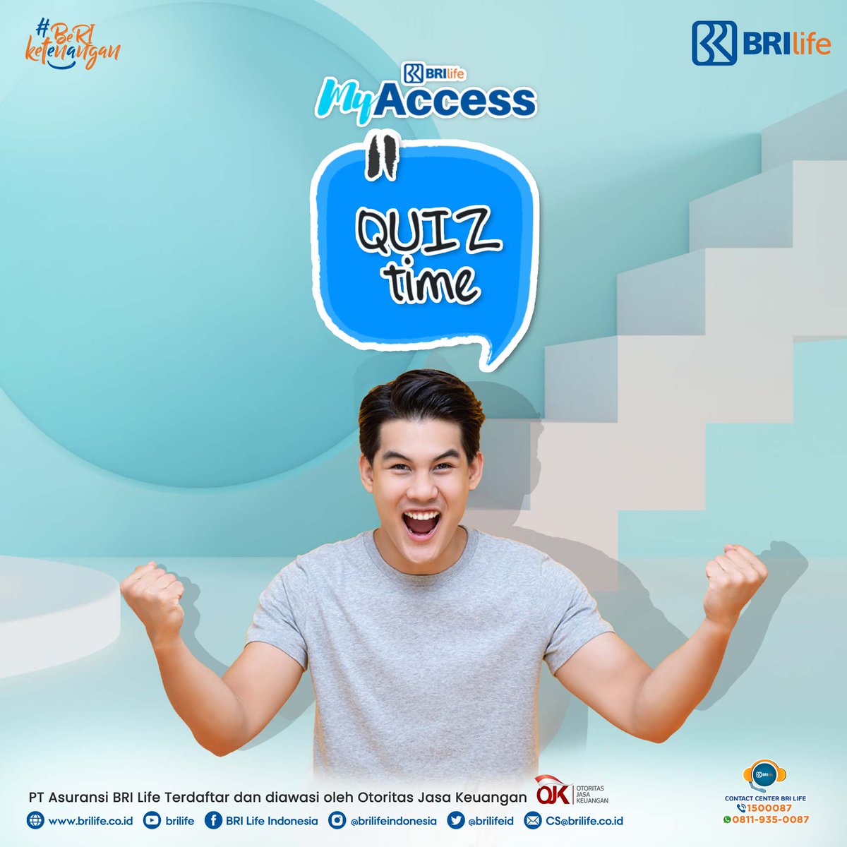 BRILIFEID's tweet photo. Hayoooo tebak ada berapa fitur MyAccess?!
Cek Instagram @brilifeindonesia untuk tahu ketentuan kuisnya ya!
MinBRIL tunggu dari 20-27 Maret 2022!
#BRILife
#BRILifeIndonesia
#UntukIndonesiaBRILiaN
#MemberiMaknaIndonesia https://t.co/B06OUX1pkj