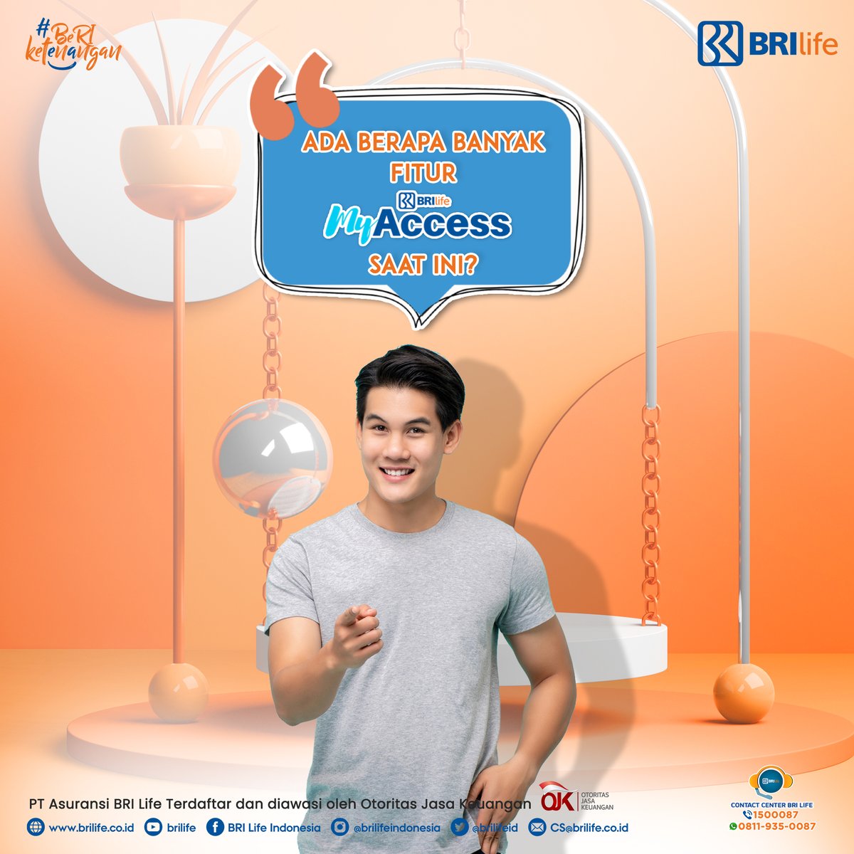 BRILIFEID's tweet photo. Hayoooo tebak ada berapa fitur MyAccess?!
Cek Instagram @brilifeindonesia untuk tahu ketentuan kuisnya ya!
MinBRIL tunggu dari 20-27 Maret 2022!
#BRILife
#BRILifeIndonesia
#UntukIndonesiaBRILiaN
#MemberiMaknaIndonesia https://t.co/B06OUX1pkj