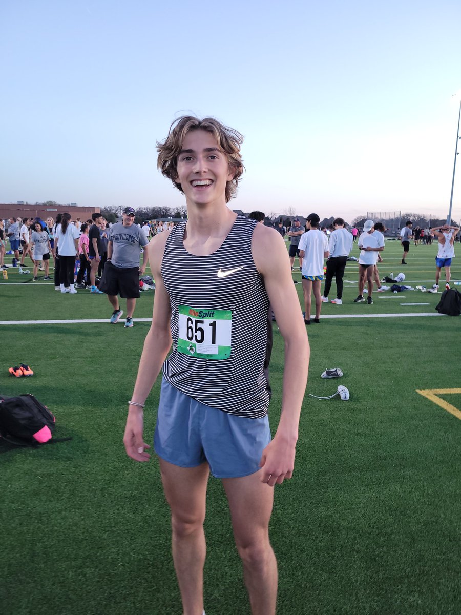 fayxcdistance's tweet photo. When you win #TDF in a blazing 4:09.96, of course MileSplit wants to chat. We are speechless! Great job @hudson__betts https://t.co/0diwAAMfqx