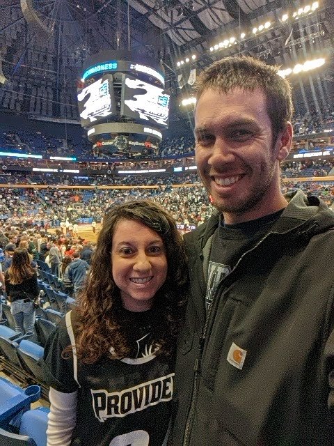 DunkFisher88's tweet photo. Came to watch @kboz15 Friars play in #Buffalo #MarchMadness2022 #marchmadness #Providence https://t.co/N3PRTFVTHd