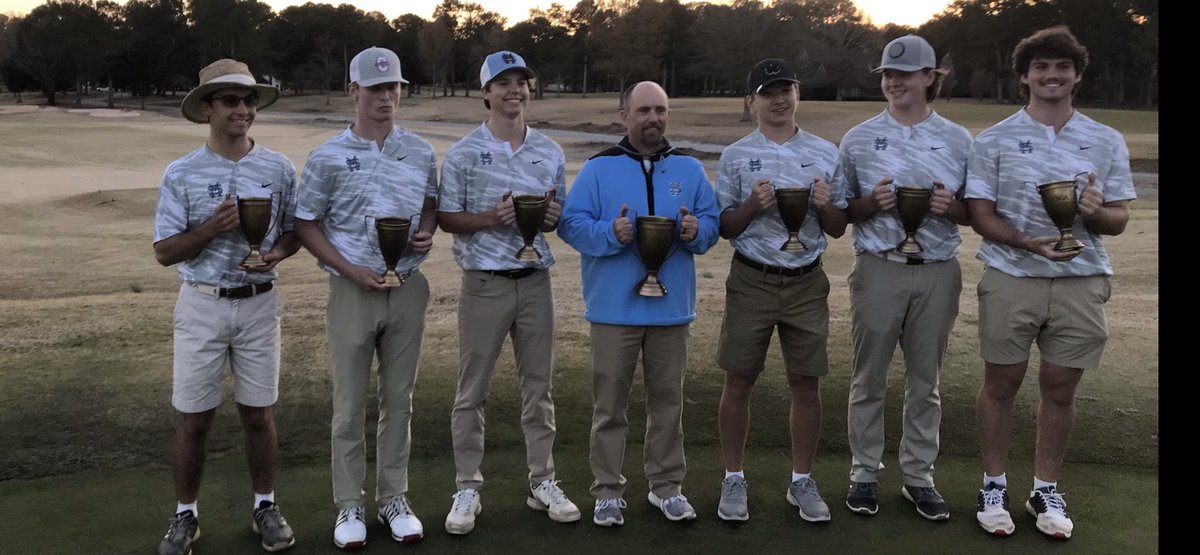 BurtWaller1's tweet image. The @StarrsMillHS boys golf team brought home some hardware,finishing 1st at the GSGA Invitational at Canongate I. The team was led by Thomas Reininger (co-low medalist) with a (-1) 71. Will Sutton shot (+1) 73, Kyle Bachkosky shot (+2) 74, and Ian Humphrey rounded out the