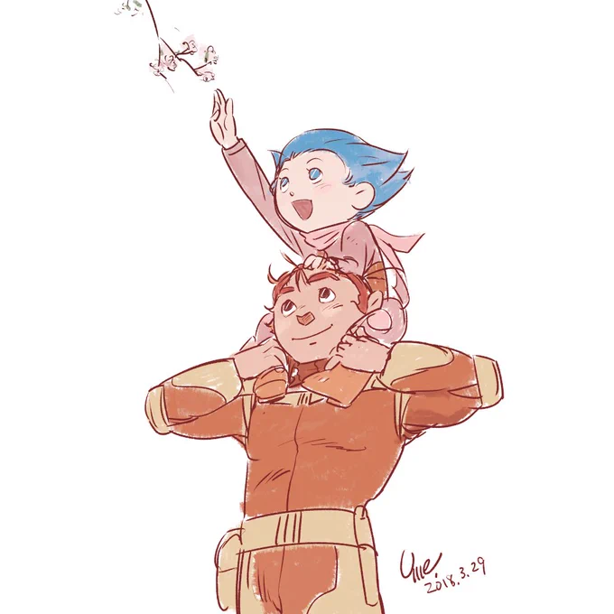 桜はまだかいな🌸 #xabungle 