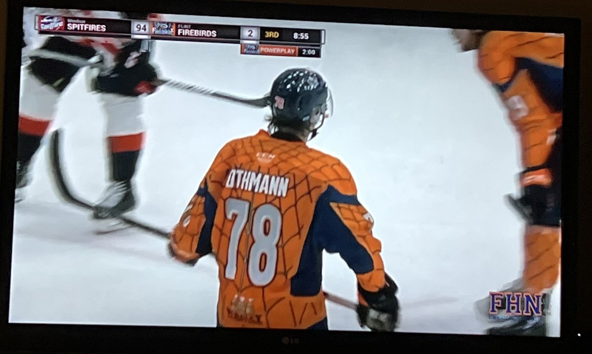 DeniseMLove's tweet photo. If only this was the real score @SpitsHockey! https://t.co/tUWpypN48C
