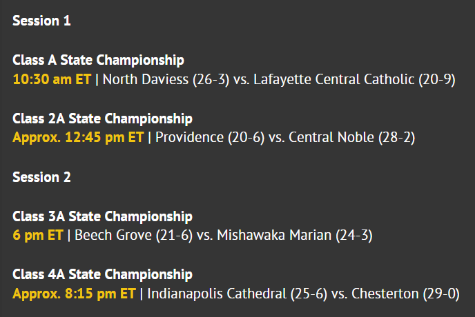 IHSAA1's tweet photo. The field is set for next Saturday's 112th #IHSAA Boys Basketball State Finals presented by @Pacers &amp; @IndianaFever! 
🏆🏀🔥
📝👀Details: https://t.co/6oDHunfHJz https://t.co/Jy9bl55EWT