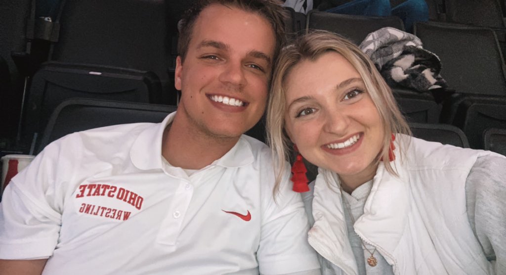 MaddyDiemer's tweet photo. #NCAAWrestling marrying into an OSU wrestling obsessed family has many amazing perks😜🥰❤️ https://t.co/QSD574gRjz