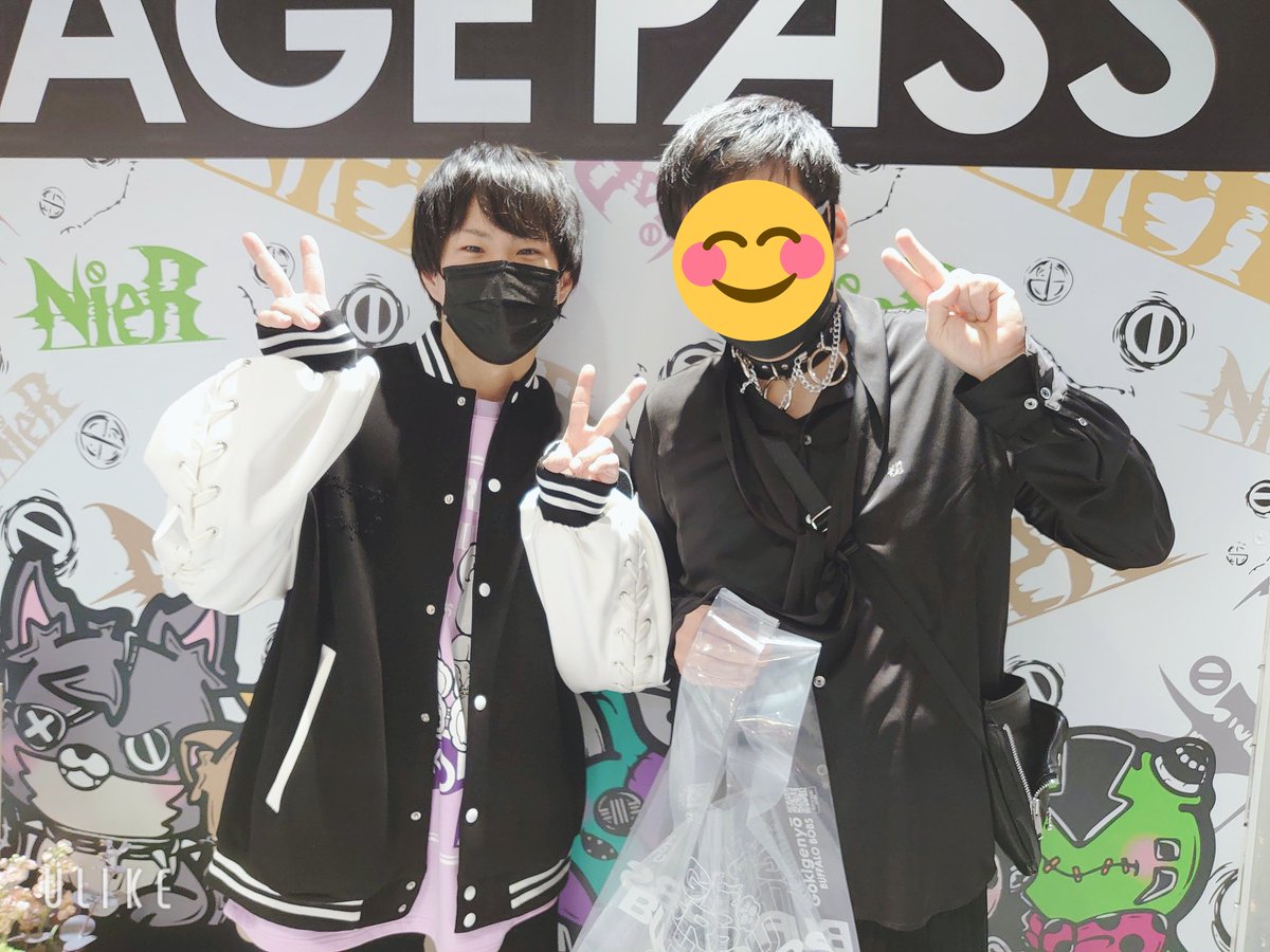 1日店長してた綾鷹くんと😊
踊り手インフルエンサーさんらしい