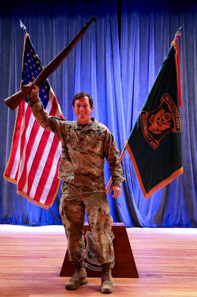 USAMUSoldiers's tweet photo. USAMU alumni &amp; @NationalGuard Sgt. 1st Class Daniel Horner wins #AllArmy2022 Champion title! https://t.co/xtJy69Qgsb