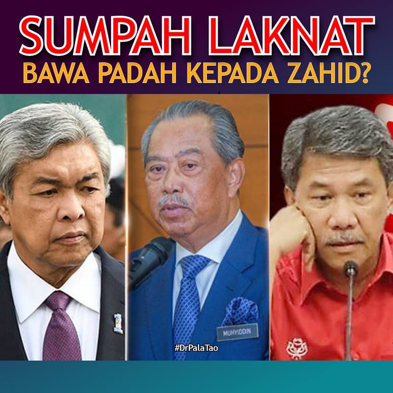 DrPalatao's tweet photo. SUMPAH LAKNAT BAWA PADAH KEPADA ZAHID?
.
https://t.co/uZEhiKMLK4 https://t.co/BovW7n12hl