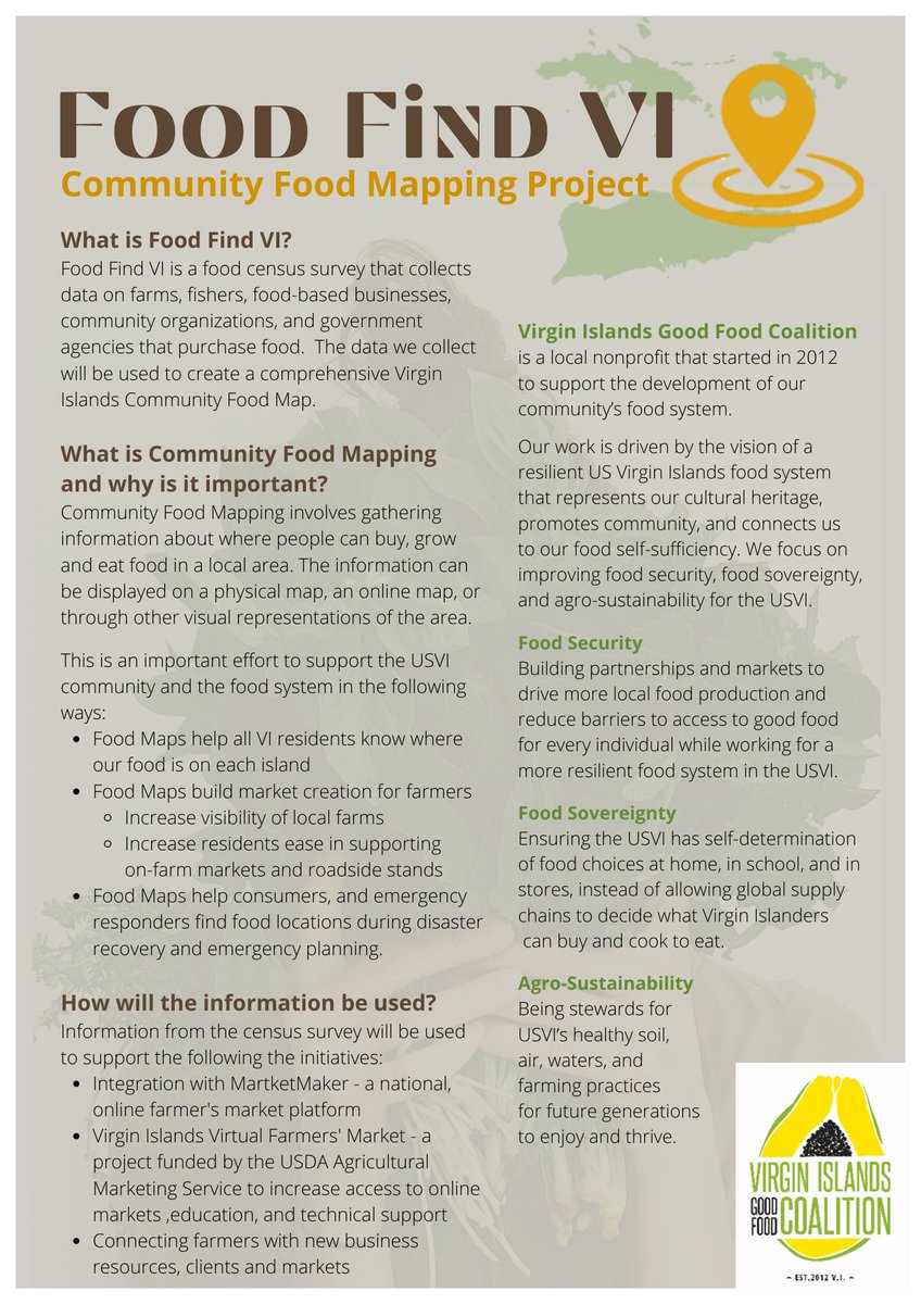 SibillySommer's tweet image. Food Find VI is happening now. Community Food Asset Mapping is a key step in understanding our food realities and realizing our possibilities.  #goodfoodvi #foodsecurityvi #foodmapping