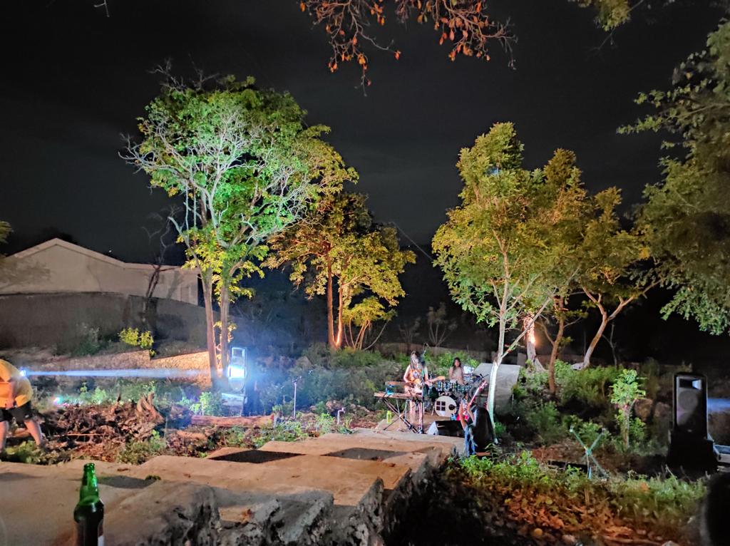 MythicalDevi's tweet photo. What better way to conclude #NatureWeek than by having a mini concert in Nature - by the ocean, between the trees - we let music heal ourselves and each other. #GaiaOne #LetsGetsMythical #Music @MythicalBeings_ https://t.co/WTzrq4ngwM