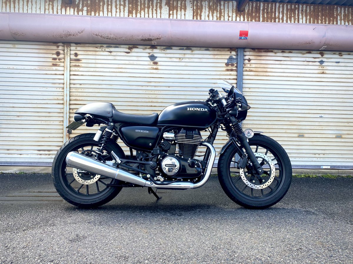 Gb350 シングルシートカウル GB350にビキニカウル付けてみた シングル 