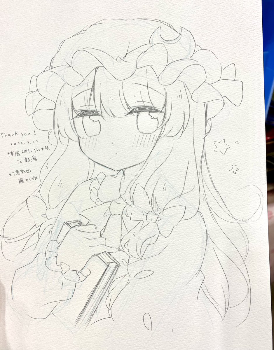 例大祭スケブぱちゅりーさま 