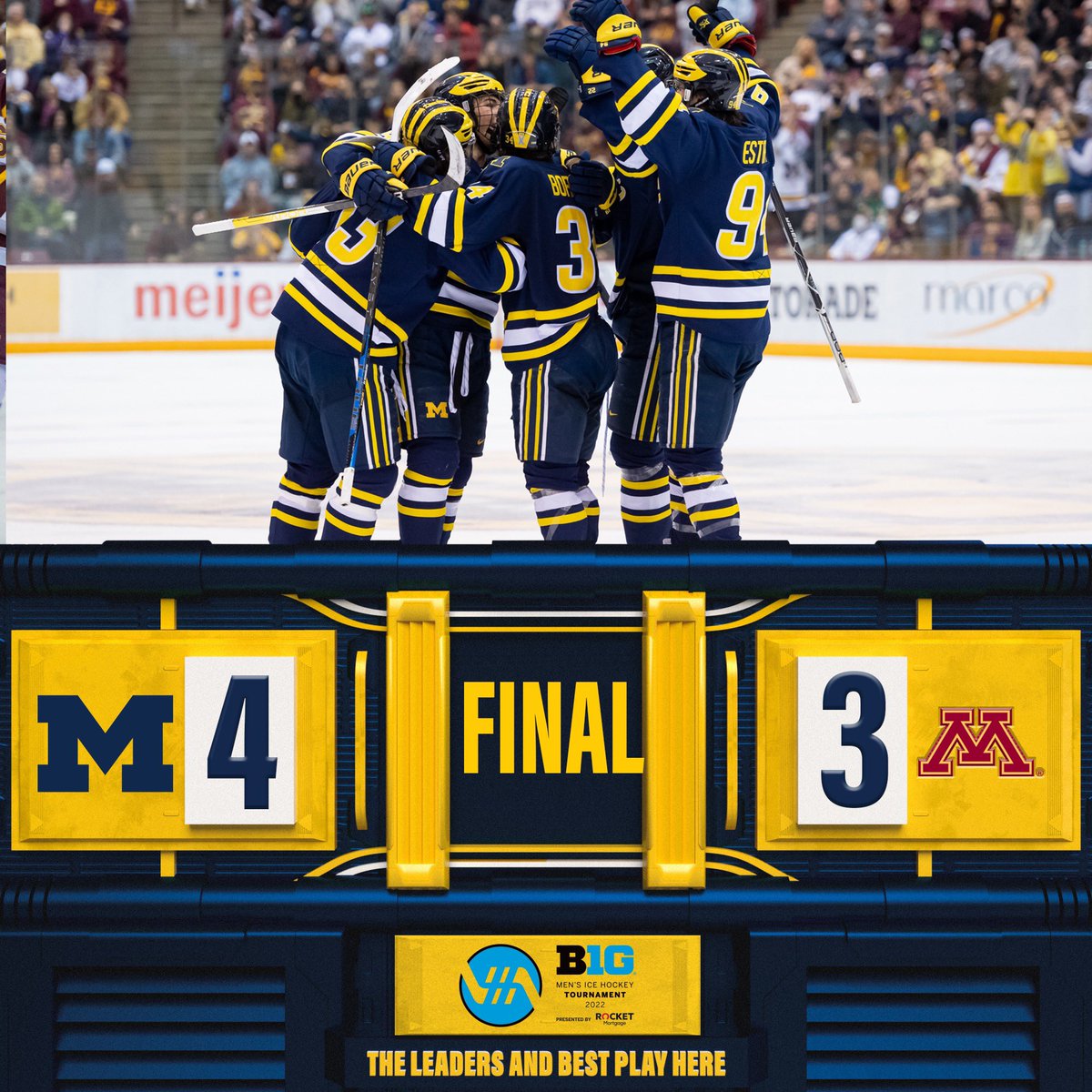 Michigan is the 2022 B1G Champion! #GoBlue〽️